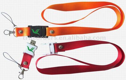  Lanyard USB Flash Drive
