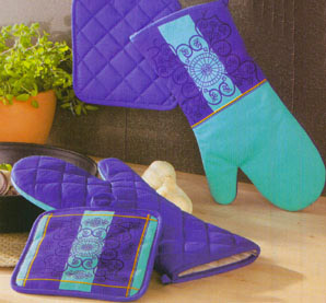  Oven Mitts and Potholder (Topflappen und Topflappen)