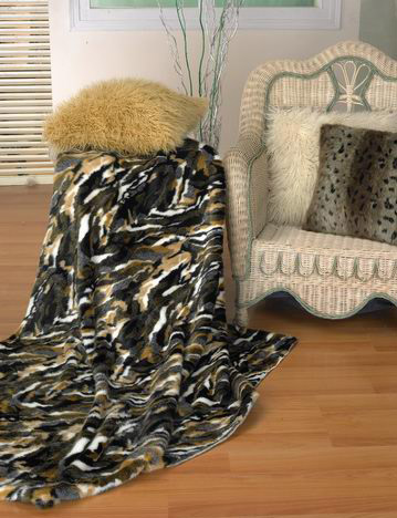  Synthetic Mink Blanket / Throw (Synthetic Mink Blanket / Throw)