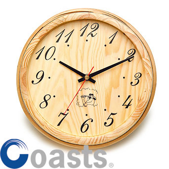  Sauna Wood Clock (Sauna Wood Clock)