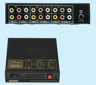 Video and Audio Amplifier Splitter ( Video and Audio Amplifier Splitter)