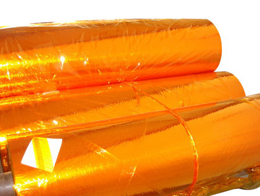  Golden Color Cellophane in Long Roll (Golden Color Zellophan in Long Roll)