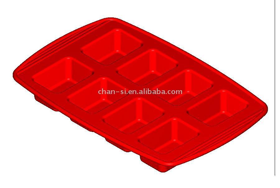  Silicone 8-Cup Muffin Pan (Silicone 8-muffins)