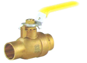  Welded Brass Ball Valve ( Welded Brass Ball Valve)