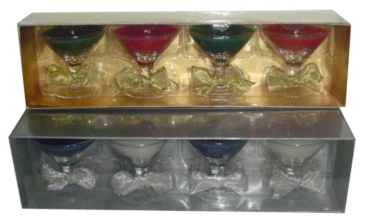  4pc Wine Glass X`mas Set (4pc Wine Glass X`mas Установить)