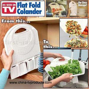  Flat Folding Colander (Квартира складной Дуршлаг)