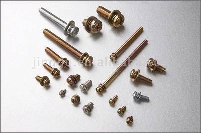  Circular Cushion Three-Combination Fastener