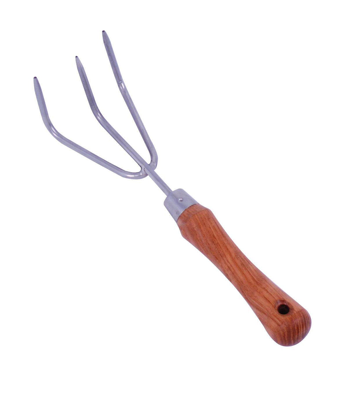  Stainless Steel Cultivator with Ash Wood Handle (Stainless Steel Cultivateur avec Ash Manche Bois)