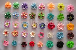  Fimo Flower Beads (Цветочные бусы Fimo)