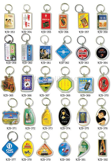  Plastic Key Ring (Пластиковые ключевых кольцо)