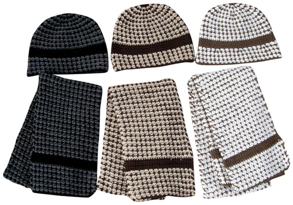  Knitted Hats and Scarves (Шляпы и трикотажные шарфы)