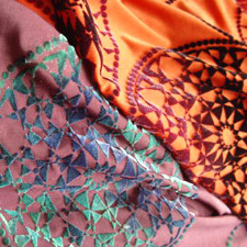  Printed Flocking Fabric (Печатный Флокирование тканей)