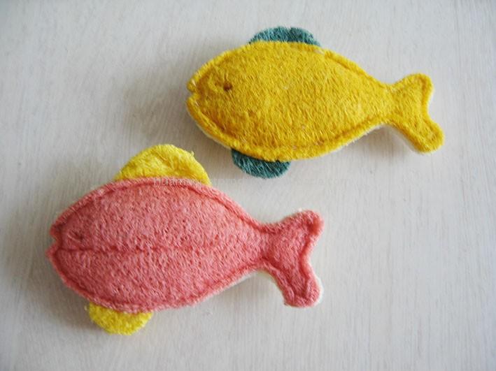  Loofah Cartoon Pet Toy