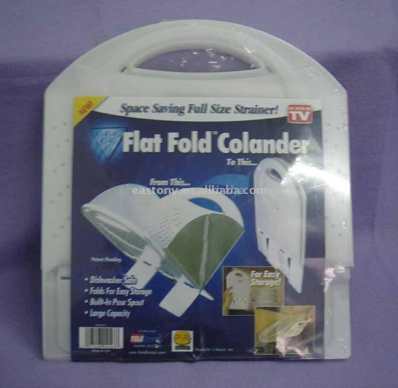  Flat Folding Colander (Квартира складной Дуршлаг)