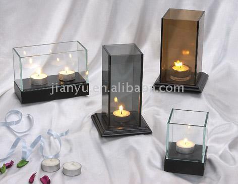  Glass Candleholder ( Glass Candleholder)