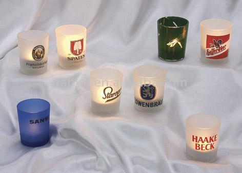 Glass Candleholder ( Glass Candleholder)