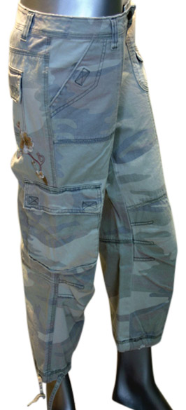  Ladies` Embroidery Casual Pant ( Ladies` Embroidery Casual Pant)