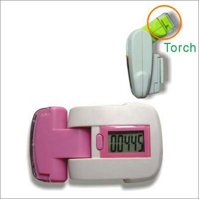  Pedometer with Torch (Шагомер с факельным)