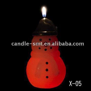  Snowman Candle ( Snowman Candle)