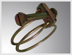  Double Wire Hose Clamps & Clips