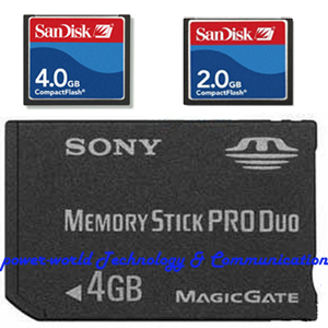  Sony Memory Stick & SanDisk Card