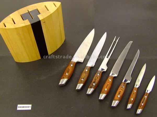  Kitchen Knife Set (Кухни Набор ножей)