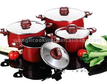  8-Piece Aluminum Cookware Set