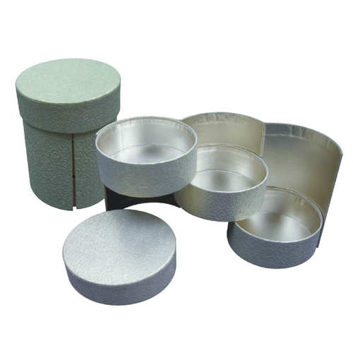  Three Tiers Round Gift Box