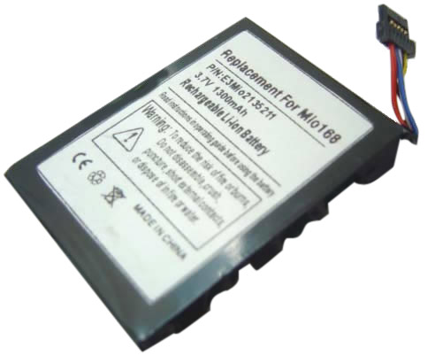  Battery for MiTAC Mio 168 (Аккумулятор для MiTAC Mio 168)