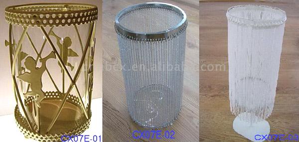  Glass Metal Crafts and Candleholders