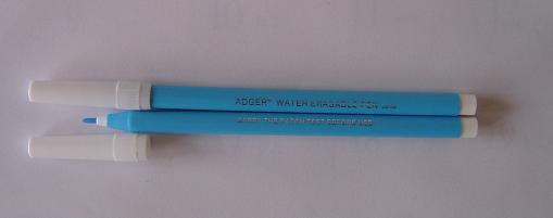  Blue Tube Water Erasable Pen (Blue Water Tube Erasable Pen)
