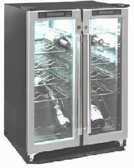  Wine Cooler with Dual Temperature Cabinet ( Wine Cooler with Dual Temperature Cabinet)