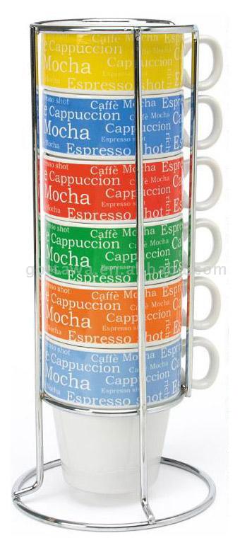  Stoneware Mug with Printing (Grès Tasse avec impression)