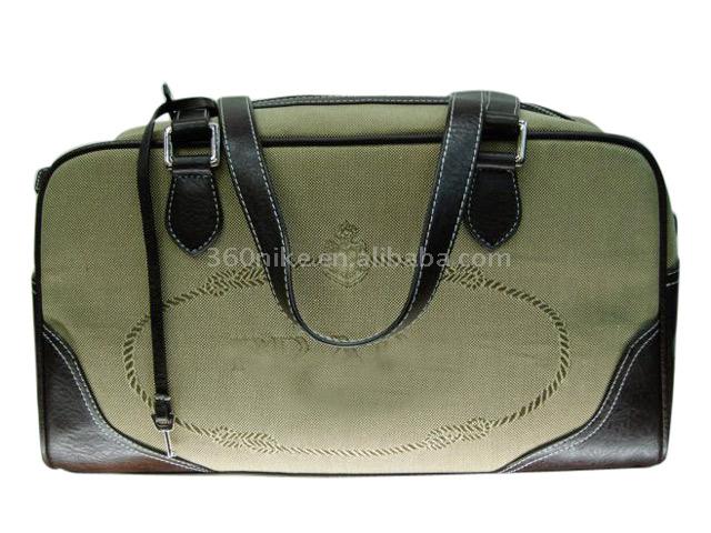  Brown Canvas Ladies` Handbags (Sacs à main en toile Brown Ladies `)