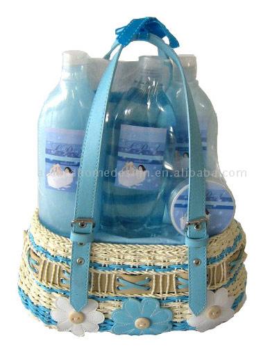 Straw Bag Bath Set (Straw Bag Bath Set)