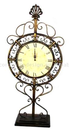  Metal Standing Clock (Металл Постоянный часов)