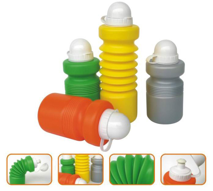  Foldable Water Bottle, Foldable Sports Bottle (Bouteille d`eau pliables, des Sports pliable Bouteille)