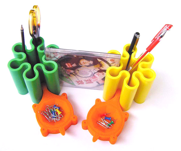  Flower Pen Holder & CD Holder / CD Rack