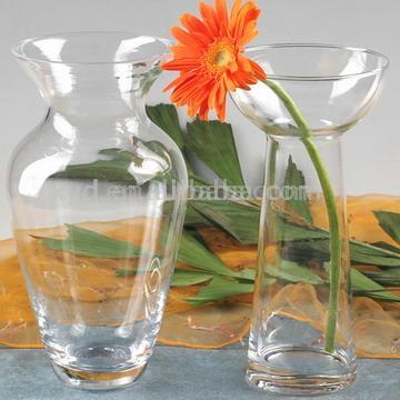  Handmade Clear Glass Vase (Ручная прозрачного стекла Вазы)