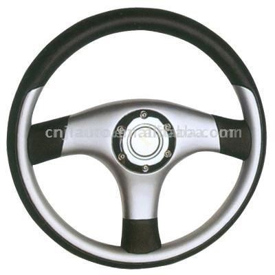  Wooden Steering Wheel (Volant en bois)