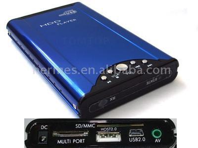  2.5" HDD Player with SD/MMC Slot & HOST Function (2.5 "HDD-плеер с SD / MMC слот & HOST функции)