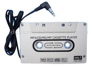  Retractable Cable Cassette Adapter, 2 Channels ( Retractable Cable Cassette Adapter, 2 Channels)
