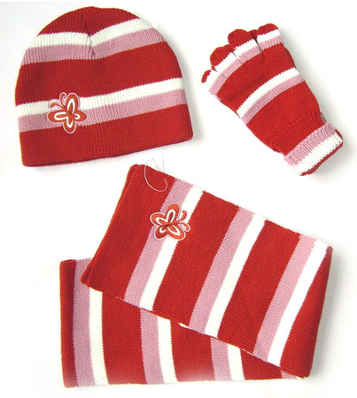  Jacquard Hat Set (Jacquard Hat Set)