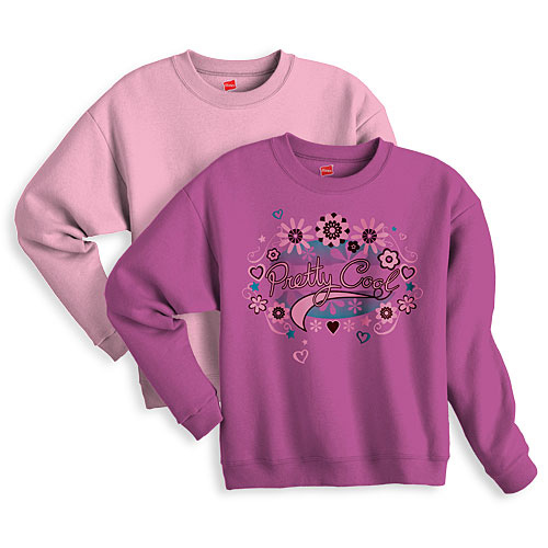  Girls` Stay Clean Pullover Sweatshirts (Girls `Stay Clean Pullover Sweatshirts)