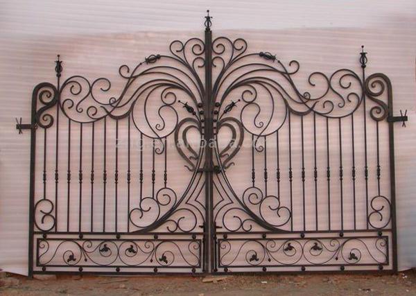  Wrought Iron Gate ( Wrought Iron Gate)