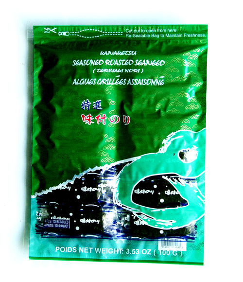  Seasoned Roasted Seaweed (Приправами жареные морские водоросли)