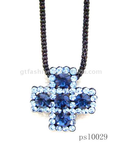  Rhinestone Pendant Necklace (Rhinestone кулон ожерелье)