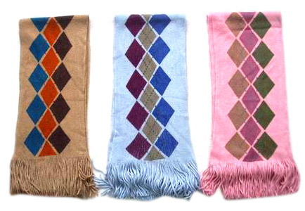  100% Soft Acrylic Printed Scarf (100% Acrylique Soft Imprimé Foulard)
