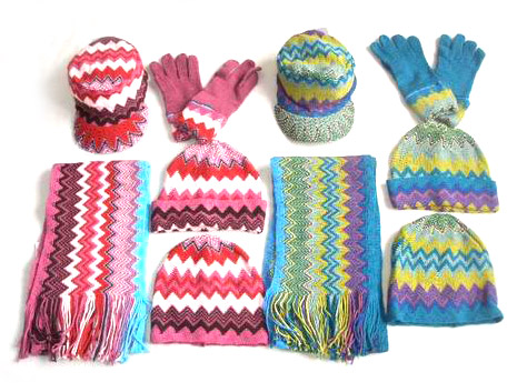  100% Soft Acrylic Zig-Zag Design Set (100% Acrylique Soft Zig-Zag Design Set)