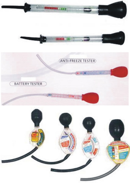  6" / 8" Battery Tester, 6" / 8" Anti Freezer Tester ( 6" / 8" Battery Tester, 6" / 8" Anti Freezer Tester)